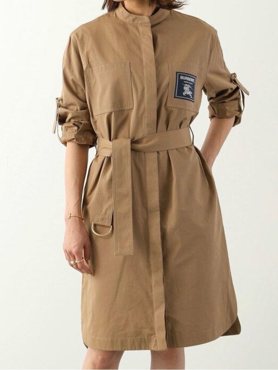 Burberry Dresses & Skirts - Burberry Prorsum Label Camel Shirt Dress IT 50/ UK 18 / US 16